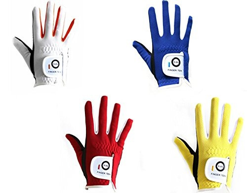 Dedo Diez Niños Junior Dura Feel Blanco Azul Rojo Amarillo G