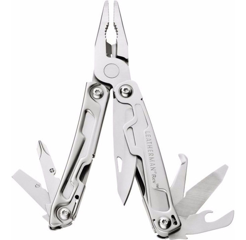 Pinza Multifuncion Leatherman Rev Navaja Cortaplumas 13 Func