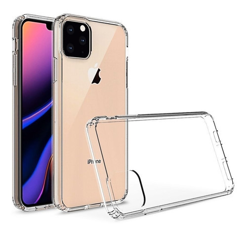 Imagen 5 de 8 de Funda Transpante Para Celular Apple iPhone 11 Pro Color Transparente iPhone 11 Pro Max