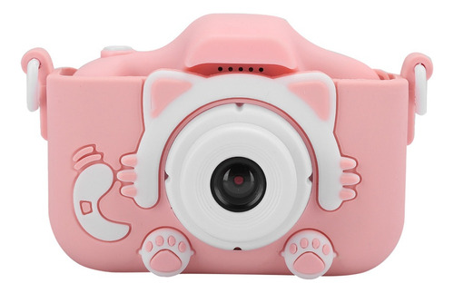 Camera Infantil Digital Filmadora Maquina Fotografica Infant Cor Rosa