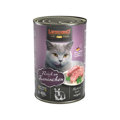 Lata Leonardo Reich An Kaninchen 400gr Razas Mascotas