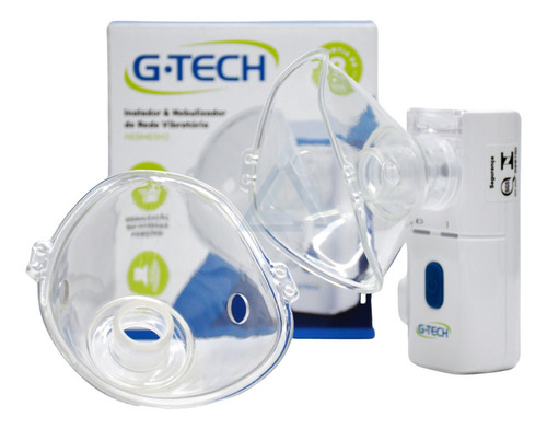 Nebulizador De Rede Vibratoria G-tech Recarregavel Nebmesh2