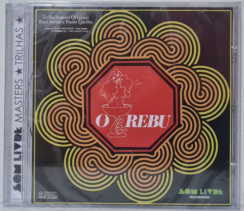 Cd O Rebu Masters Trilhas Trilha Sonora Original Som Livre