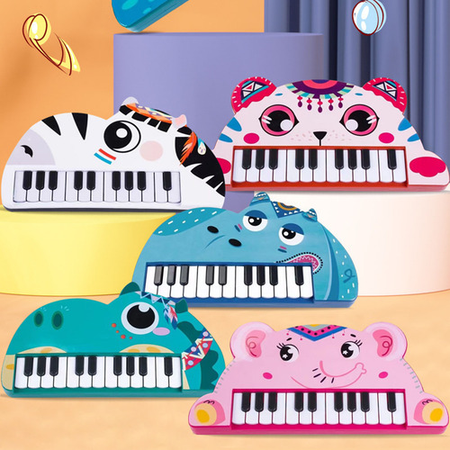 Instrumento Musical Para Niños, Piano, Teclado, Dibujo Anima