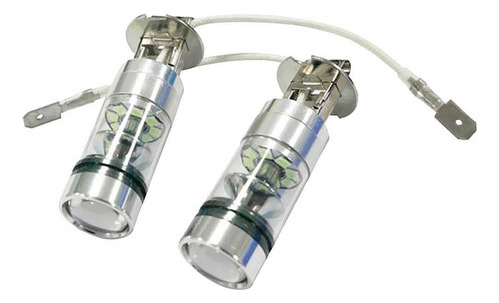 . 2 Pack Projector Fog Lights H3 100w 2323 Led