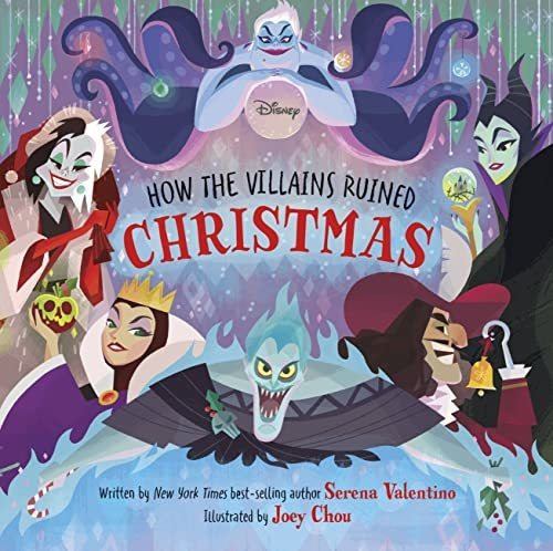 Book : Disney Villains How The Villains Ruined Christmas -.