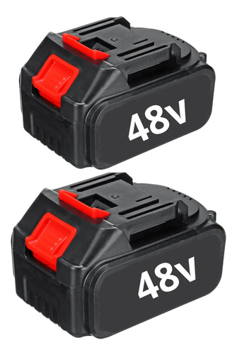 Kit 2 Baterias 48v Roçadeira Parafusadeira Lithium Lava Jato