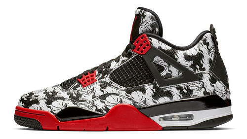 Zapatillas Jordan 4 Retro Tattoo (2018) Urbano Bq0897-006   