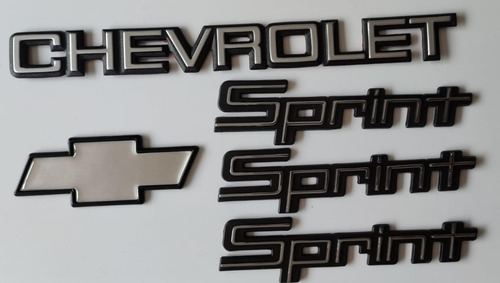 Chevrolet Sprint Emblemas X 5 Cinta 3m