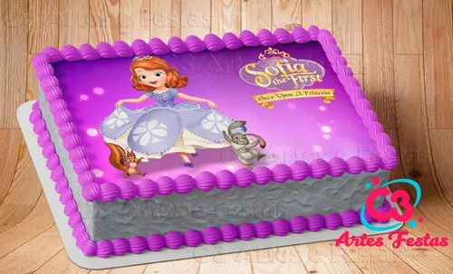 Bolo Princesa Sofia – Princess Sofia Cake