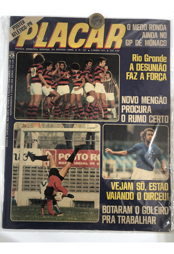 Revista Placar N°267 Maio 1975 (Usado)