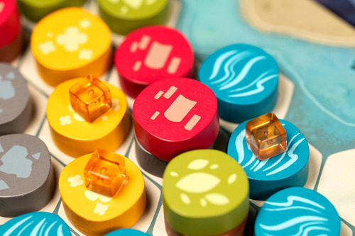 Harmonies Juego De Mesa Estrategia Mundo Miniatura Animales Libellud
