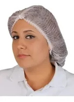 Comprar Cofia Plisada Blanca Cubre Cabello Cocina Chef Cubrecabello 