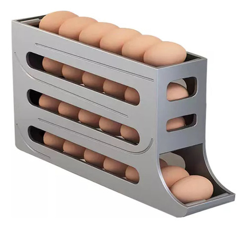 Bandeja Deslizante De 4 Niveles, Caja Automática Para Huevos