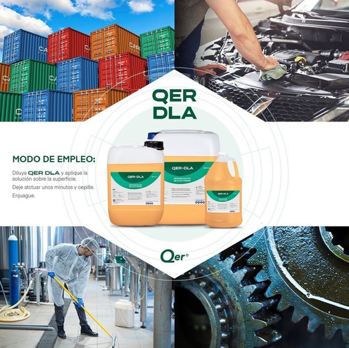 Desengrasante Industrial Biodegradable Multiusos 4lts