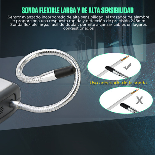 Probador de buscador de cortocircuito abierto automotriz Escáner de circuito de coche Detector de circuito CC corto abierto 6-24V Mrcartool DY25