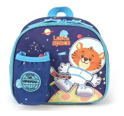 Lancheira Escolar Petit Up4you Astronauta Dinossauro Luxcel