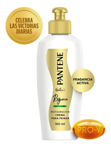 Crema Para Peinar Pantene Pro V Restauración 160 Ml
