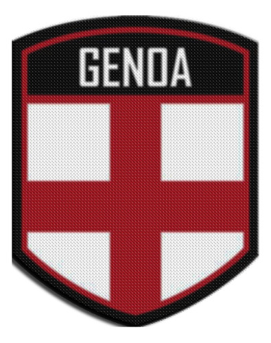 Parche Termoadhesivo Emblema Italia Genoa