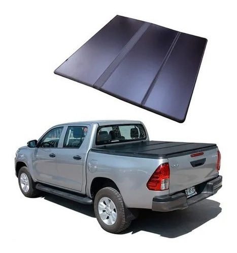 Tapa Carga Rigida Trifold Toyota Hilux 2008-2020