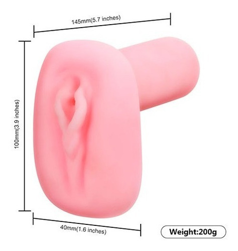Imagen 1 de 4 de Masturbador Masculino Piel Super Real Juguete Sexual Adulto