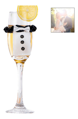 Juego De 8 Copas De Vino For Bodas, 4 Unidades, Decoración