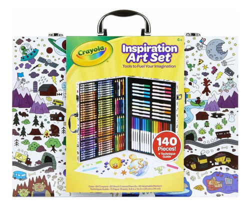 Set De Arte Dibujo Crayola 140 Pzs