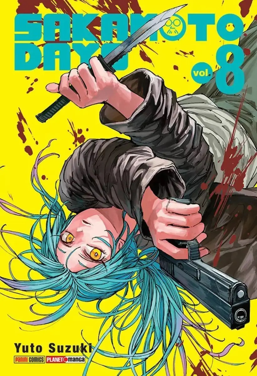Capa de Sakamoto Days Volume 8