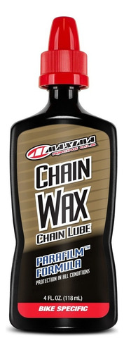 Lubricante Cadena Bicicleta Maxima Chain Wax  4 Oz (118ml)