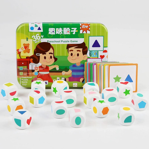 Brinquedo De Correspondência De Formas Brinquedo Montessori