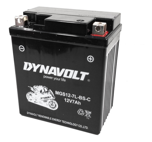 Bateria Moto Dynavolt Gel 127l-bs Ytx7l-bs Um