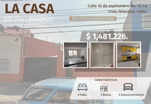 Casa En La Cruz Iztacalco / Gv16 - Di 34