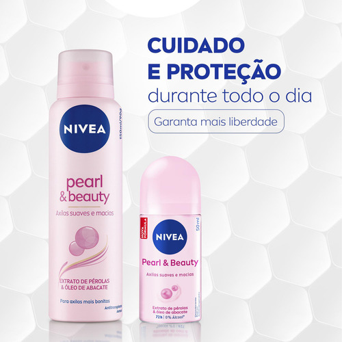 Nivea Desodorante Roll-on Pearl & Beauty 50ml