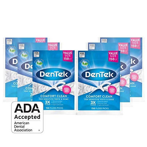 Dentek Comfort Clean Floss Elecciones | Cinta De Seda Hilo D