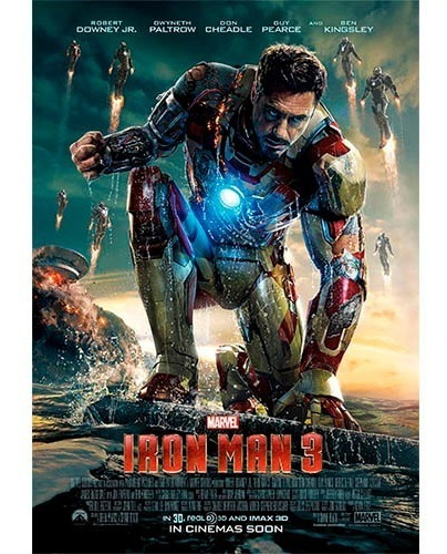 Película Digital Iron Man 1 2 3 Mp4