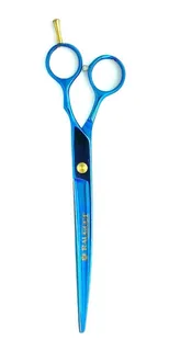 Tijeras Para Mascotas Curva Raugcci Titanio 7,5 Pulgadas 
