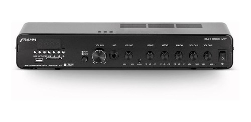 Amplificador Frahm Slim 3500 App G2 Multi-channel Usb Bt