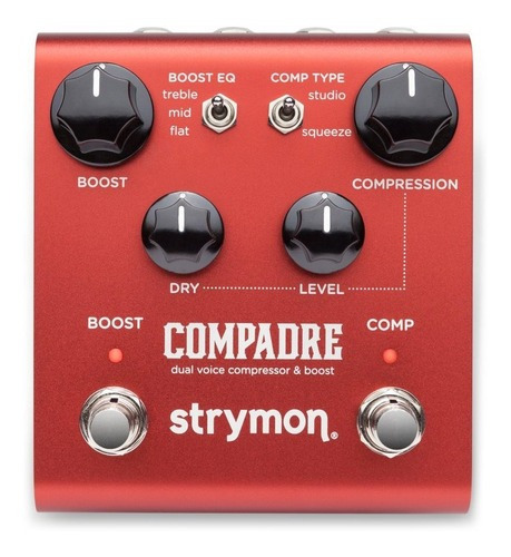 Pedal de refuerzo de compresor Strymon Compadre