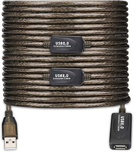 Cable De Extensión Usb 2.0  A Macho A Hembra De Alta Veloc.