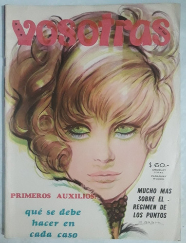 Revista Vosotras N° 1687 Mayo 1968 Retro Vintage 