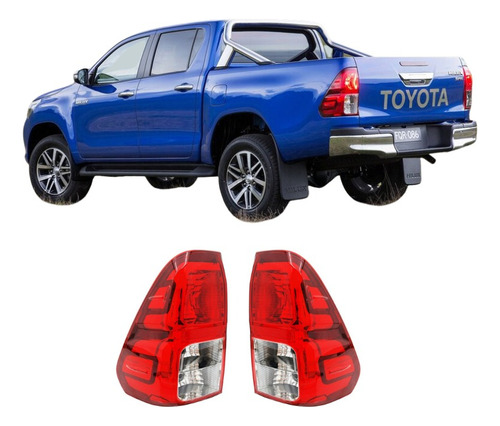 Par Juego Calavera Hilux 2016 2017 2019 2020 2021 C/arnes