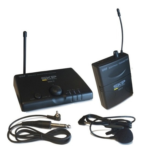 Micrófono Inalámbrico Skp Mini-iii Uhf 6c 