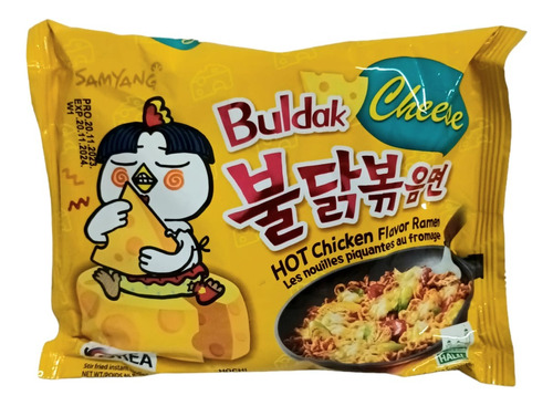 Samyang Ramen Buldak Cheese Instantaneos Origen Corea 140g