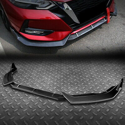 [3pcs] For 20-22 Nissan Sentra Sedan Carbon Fiber Look F Zzf