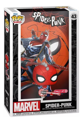 Funko Pop Marvel Comic Covers Spider Punk #43 