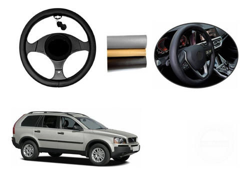 Cubre Volante Ajuste Exacto Volvo Xc90 2003 A 2007 2008 2009