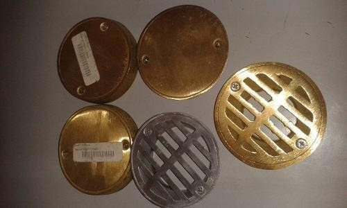 Rejillas De Bronce Standar Y Ciegas De 2, 3, 4, 6 Pulgadas
