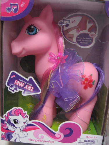 My Little Pony Sweetie Belle Con Luces Y Sonidos Caballito