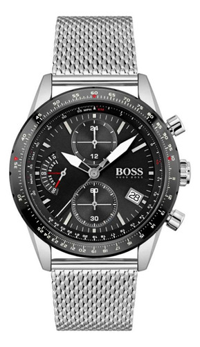 Reloj Hugo Boss Hombre Acero Inoxidable 1513886 Pilot Chrono