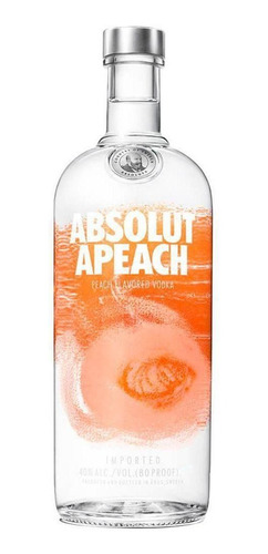 Vodka Absolut Apeach 750ml - Suave E Delicada